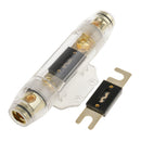 Inline Water Resistant ANL Holder 0 GA 4 Gauge Fuseholder and 150 Amp Fuse