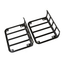 Black Tail Light Guard Cover Protector for Jeep Wrangler JK 2007-2016