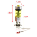 2 Pieces Universal H3 20-LED 100W Yellow Projector Fog Driving Light Bulbs