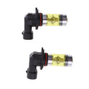 2 Pieces H10 20-LED 100W High Power Yellow Projector Fog Driving Light Bulbs