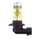 2 Pieces H10 20-LED 100W High Power Yellow Projector Fog Driving Light Bulbs