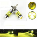 1 Pair Replacement H1 100W 20 LED Yellow Fog Driving Light Bulbs for Car Truck