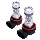 1 Pair H11 Fog Light High Power 100w 20LED Bulb Lamp for Universal Car Truck