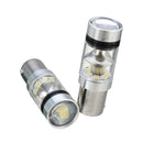 2 Pieces White 1156 20-LED Universal Car Truck Daytime Running Lamps Bulb