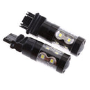 2 Pieces T25 50W 3156 3157 Resistors LED Bulbs Turn Signal White Light