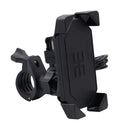 Universal Motorcycle Cell Phone GPS Handlebar Mount Holder with USB Charger