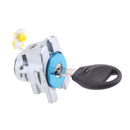 Durable Left Car Door Lock Barrel Assembly and Key Fits for Nissan Teana
