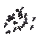 20 Pieces 10mm Nylon Bumper Engine Cover Fender and Grille Clips For Subaru