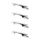 4 Pieces Chrome Door Handle for 2007-2013 Chevrolet Silverado Tahoe 4 Door