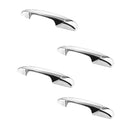 4 Pieces Chrome Door Handle for 2007-2013 Chevrolet Silverado Tahoe 4 Door