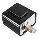 2Piece Motorcycle 12V 2 PIN Turn Signal LED Flasher Blinker Adjustable Relay