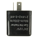 2Piece Motorcycle 12V 2 PIN Turn Signal LED Flasher Blinker Adjustable Relay