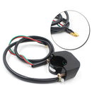 Motorcycle Bike Handlebar Connector ATV Kill Stop Switch Light ON OFF Button