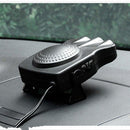 2 in 1 12V Car Portable Ceramic Heating Cooling Heater Fan Defroster Demister Air Blower