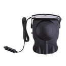 2 in 1 12V Car Portable Ceramic Heating Cooling Heater Fan Defroster Demister Air Blower