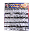 200 Pieces Chrome Car Emblem Sticker Alphabet Letter Number Symbol Decal