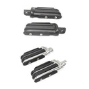 1 Pair Black Motorcycle Highway Passenger Foot Pegs Foot Rest for Harley