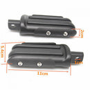 1 Pair Black Motorcycle Highway Passenger Foot Pegs Foot Rest for Harley