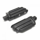 1 Pair Black Motorcycle Highway Passenger Foot Pegs Foot Rest for Harley