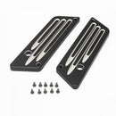 1 Pair Hard Saddlebag Latch Cover for Harley FLT Touring 1993-2013