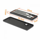 1 Pair Hard Saddlebag Latch Cover for Harley FLT Touring 1993-2013