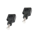 1 Pair Motorcycle Dirt Pit Bike Handlebar Riser Mount Clamp 1'' /25mm