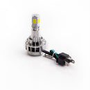 Motorcycle 35W 5COB LED Hi/Lo Headlight Headlamp Light Bulb with Cooling Fan
