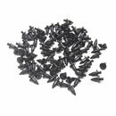 100 Pieces 6mm Motorcycle Fairing Rivet Retainer Trim Push Clips for Suzuki