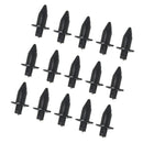 100 Pieces 6mm Motorcycle Fairing Rivet Retainer Trim Push Clips for Suzuki