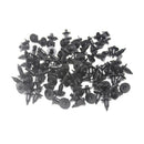 100 Pieces 7mm Motorcycle Fairing Rivet Retainer Trim Clips for Honda Yamaha
