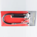 Air Tire Pressure Filler Dual Chuck Inflator Car Gauge 12'' Compressor Hose