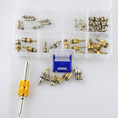 40 Pieces AC R12 R134A Air Conditioning Refrigeration Valve Cores with Remover