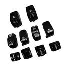 1 Set of Hand Control Switch Housing Buttons for Harley FLHT FLHTC FLHX FLTRX 1996-2013