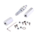 Aluminum Front Tow Hook License Number Plate Holder Board Support for BMW E82 88 91 93 70 71