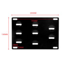 Aluminum Front Tow Hook License Number Plate Holder Board Support for BMW E82 88 91 93 70 71
