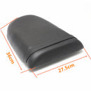 Leather + Sponge Rear Passenger Seat Pillion Pad for SUZUKI GSXR1000 GSXR600/750 2001-2003