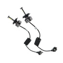 1 Pair N7 H4 4-LED Headlight Headlamps Bulbs Conversion Kit 6000K Pure White