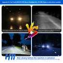 1 Pair N7 H11 4-LED Headlight Headlamps Bulbs Conversion Kit 6000K Pure White