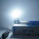 1 Pair N7 H11 4-LED Headlight Headlamps Bulbs Conversion Kit 6000K Pure White