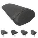 Leather + Sponge Motorcycle Rear Passenger Pillion Pad Seat for KAWASAKI Z1000 2010-2013