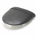 Black Leather Rear Passenger Seat Pillion Pad for KAWASIKI ZX10R 2004-2005