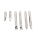 7 Pieces 1/2'' Drive Manual Impact Screwdriver Phillips & Slotted Bits Sets