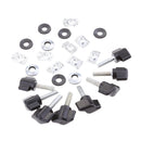 8 Sets Quick Remove Hard Top Fasteners Nuts Bolts Kits Fit for Jeep Wrangler YJ TJ JK
