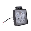 DC12V/24V 27W White 9LED Work Light Bar Flood Square 4WD Lamp for Jeep ATV