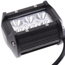 4 Pieces 18W LED Work Light Bar Flood 4WD Lamps Bulbs for Car Truck - White