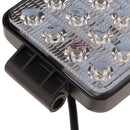 5 '' Square 48W LED Work Light Flood Lamp ATV Truck Boat Auto Car 12V/24V