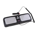 86 LED Emergency Warning Harzard Visor LED Flash Strobe Light Lamp White/Red