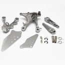 Front Rider Footpegs Foot Rest Bracket for Kawasaki ZX6R ZX636 2005-2006