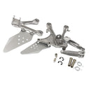 Front Rider Footpegs Foot Rest Bracket for Kawasaki ZX6R ZX636 2005-2006