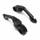 2 Piece Replacement Universal Motorbike Highway Bar Foot Peg Mount with 1.25inch Clamps